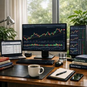 Ein Tag im Leben eines ETF-Anlegers: Vom ersten Depot bis zur finanziellen Freiheit